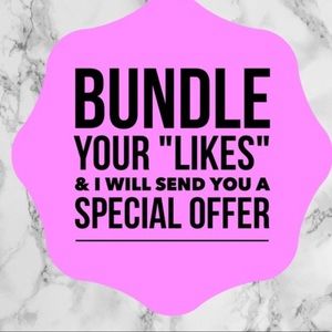 Bundle for special offers♥️